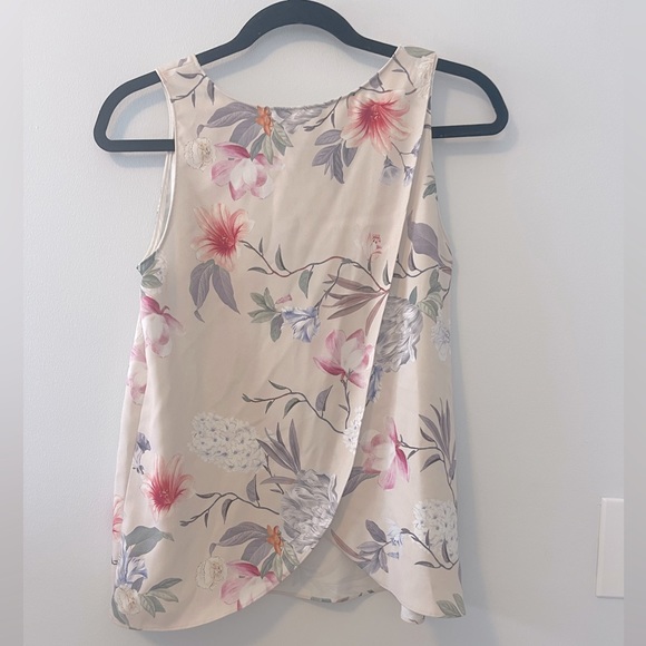 Amanda Uprichard Floral Utica high Neck Open Back Tank - XS - Picture 5 of 7